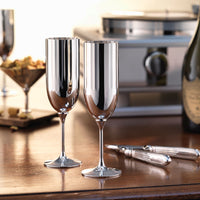 Belvedere Champagnerkelch 90g versilbert